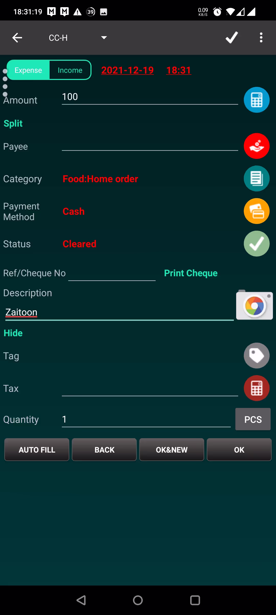 *I should probably reduce eating out...*